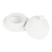 EMGA Boterpotje - met cloche - &Oslash; 9 CM - Porselein