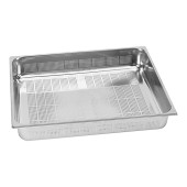 RVS gastronorm bak geperforeerd 2/1 GN - 200 mm