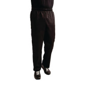 Whites Easyfit Teflon unisex koksbroek zwart