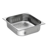 Bartscher RVS gastronorm bakgeperforeerd 2/3 GN - 100 mm