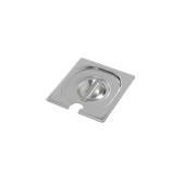 Bartscher deksel 1/6 GN met lepeluitsparing