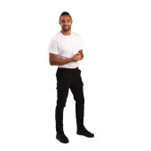 Portwest stretch slim combat broek zwart - Maat 38