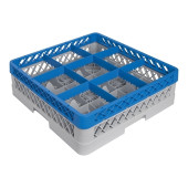 CaterRacks voetglazenkorf 9 vaks CR09-1Z
