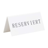 Securit Reserveringsbordje Duits - Reserviert (5 stuks)