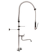 Gastro M voorspoeldouche met draaiknoppen en zwenkkraan 120cm