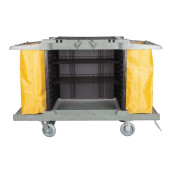 Jantex huishoudwagen 2x 77 liter zakken