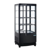 Polar display koelvitrine Zwart - 86 liter - DP288