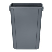 Jantex Smalle Afvalbak Grijs - 60L