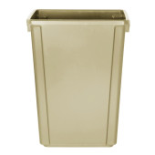 Jantex Smalle Afvalbak Beige - 60L