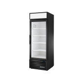 True merchandising vrieskast met glazen deur - 651L - zwart