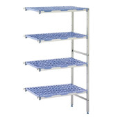 Tournus hoekrek - 4 schappen - 1653x500x1750 mm (bxdxh)
