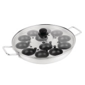 Vogue aluminium ei-pocheer pan
