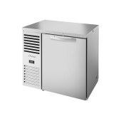 True doorgeef barkoelkast 1-deurs - 350L - RVS