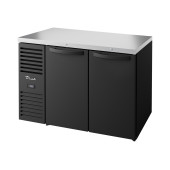 True barkoelkast 2-deurs - 440L - zwart
