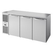 True barkoelkast 3-deurs - 660L - RVS
