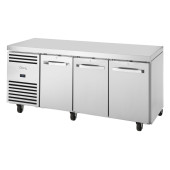 True GN 1/1 koelwerkbank 3-deurs - 630L