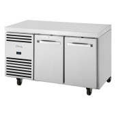 True 1/1 GN koelwerkbank 2-deurs - 420L