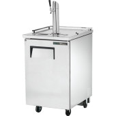 True 1-deurs fustkoeler met 1 tap - 227L - RVS