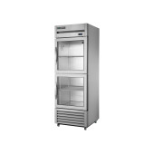 True koelkast met 2 halve glasdeuren - 651L