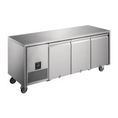Polar  U-serie driedeurs vrieswerkbank 420L