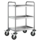B.PRO Wagen&ndash; 4 zwenkwielen, luchtband-look