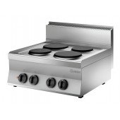Bartscher 4-plaats elektrische kooktafel - tafelmodel 115007