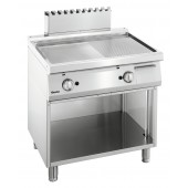 Bartscher half geribbelde grillplaat Gas 700 serie