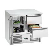 Bartscher Mini-koelwerkbank 900T1S2