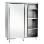 Bartscher servieskast met 2 schuifdeuren, B 1200 x D 600 x H 2000 mm