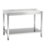 Bartscher werktafel met achteropstand 700 1400mm