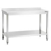 Bartscher werktafel met achteropstand 700 1200mm