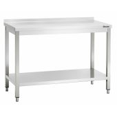Bartscher werktafel met achteropstand 700 1100mm