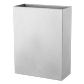 Basicline Afvalbak open 25 liter RVS - artikel 3815