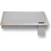Berner inbouw elektrische teppanyaki bakplaat BGET120C 17 kW