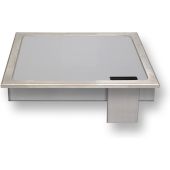 Berner inbouw elektrische teppanyaki bakplaat BGET60C 7,5 kW