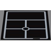 Berner inductiekookplaat met warmhoudplaat BI1EGSPkW2-A Sauteusenstar