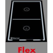 Berner inductiekookplaat BI2EGFL14K-A Flachenstar