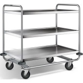 B.PRO RVS serveerwagen - 3 blads, SW 10x6-3