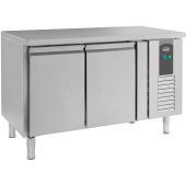 Combisteel 600 koelwerkbank 2 deuren 260 liter