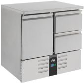Combisteel Koelwerkbank 1 deur 2 laden