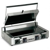 Euromax dubbele contactgrill keramisch glas vlak 1377VVTXL - 230 V.