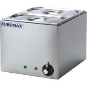 Bain marie hetelucht met 2x 1/4 gn bakken 1032HL