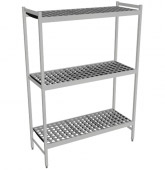Fermostock 6611 - 3 etages - 1200x460x1685 mm (bxdxh)