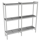 Fermostock 6611 - 3 etages - 1770x460x1685 mm (bxdxh)