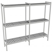 Fermostock 6611 - 3 etages - 1890x360x1685 mm (bxdxh)