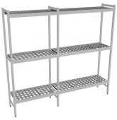 Fermostock 6611 - 3 etages - 2190x560x1800 mm (bxdxh)