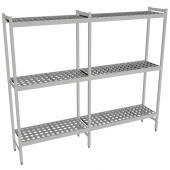 Fermostock 6611 - 3 etages - 1950x360x1685 mm (bxdxh)
