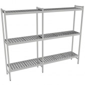 Fermostock 6611 - 3 etages - 2070x360x1685 mm (bxdxh)
