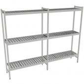 Fermostock 6611 - 3 etages - 2130x360x1685 mm (bxdxh)