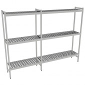 Fermostock 6611 - 3 etages - 2190x360x1685 mm (bxdxh)